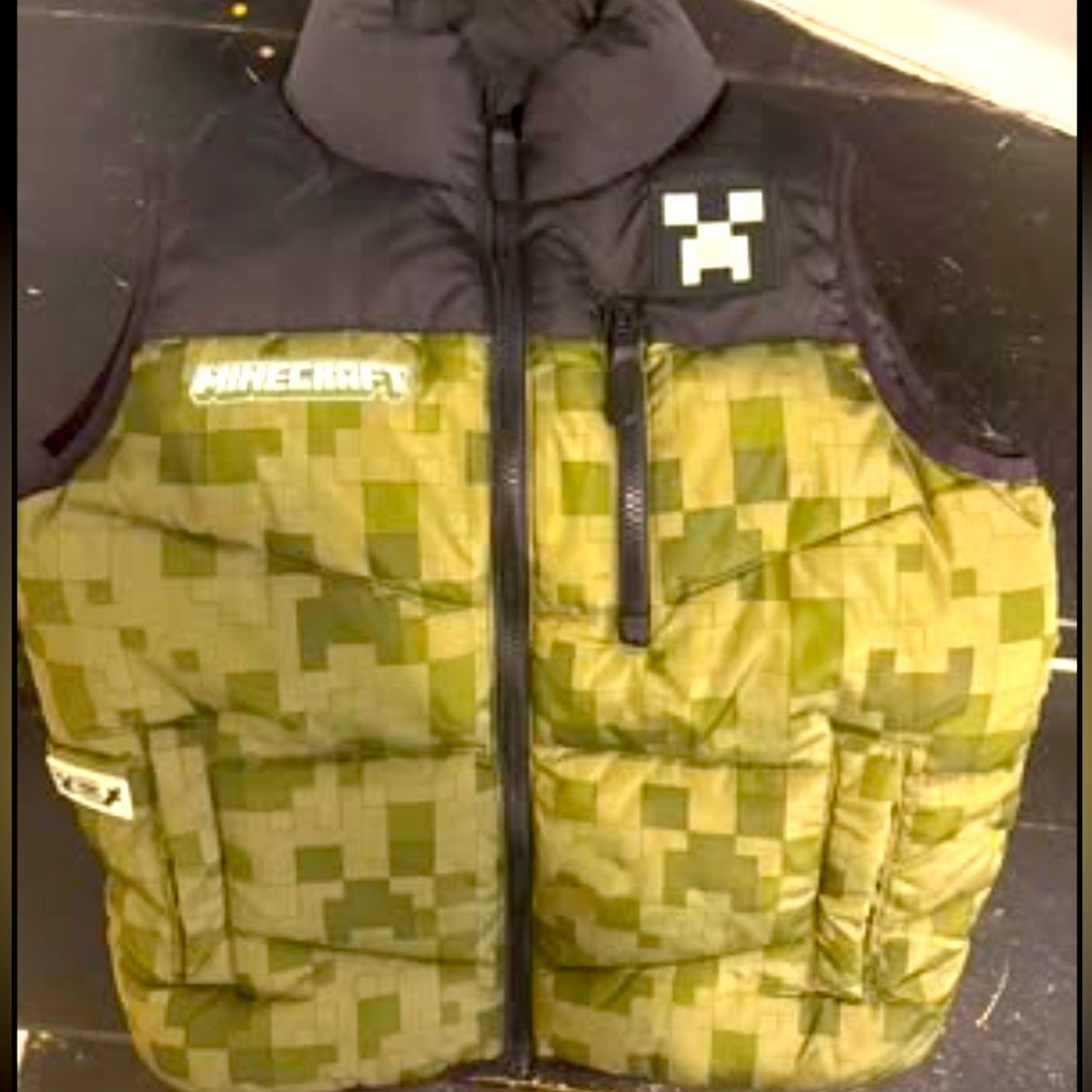 Child’s Minecraft body warmer